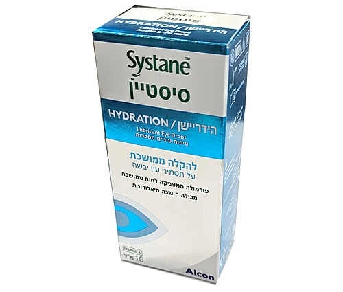 Systane HYDRATION - סיסטיין הידריישן טיפות לסיכוך והרטבה