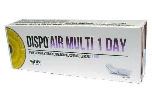 DISPO AIR MULTI 1 DAY עדשות מגע דיספו אייר מולטיפוקל יומיות איכותיות
