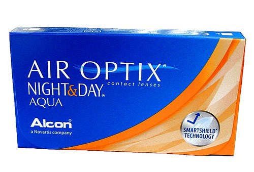 AIR OPTIX® Night & Day® AQUA אייר אופטיקס נייט אנד דיי חודשיות איכותיות