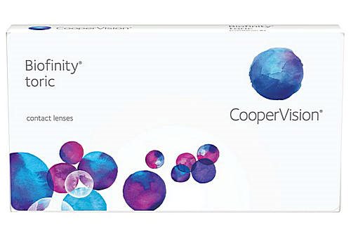 Biofinity Toric ביופיניטי עם צילינדר עדשות מגע חודשיות