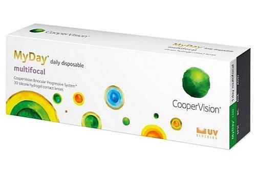 MyDay daily multifocal מאי דיי מולטיפוקל עדשות מגע יומיות רב מוקדיות