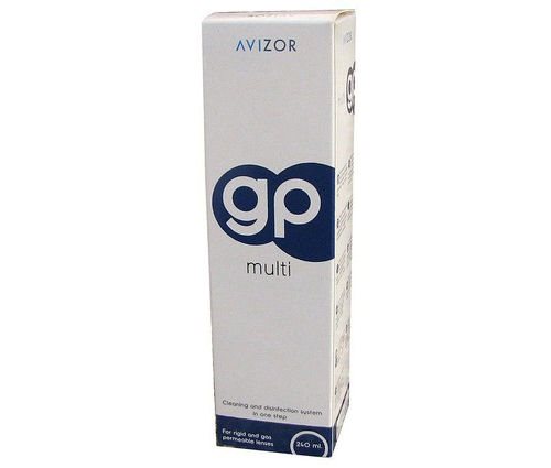 AVIZOR GP MULTI - אביזור ג'י פי מולטי - גם ניקוי וגם השריה לעדשות קשות נושמות