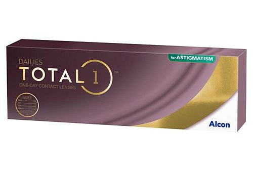 עדשות מגע יומיות TOTAL1 for ASTIGMATISM -- טוטל1 עם צילינדר