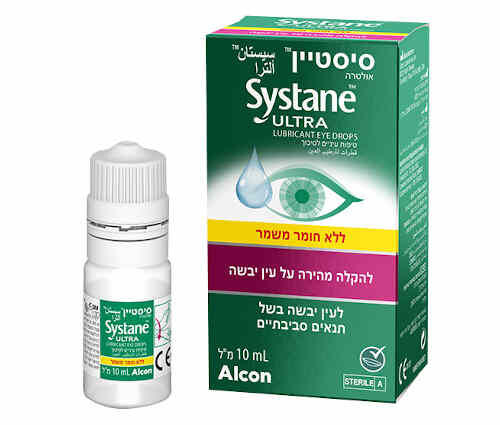 Systane ULTRA חדש סיסטיין אולטרה בבקבוק ללא חומר משמר