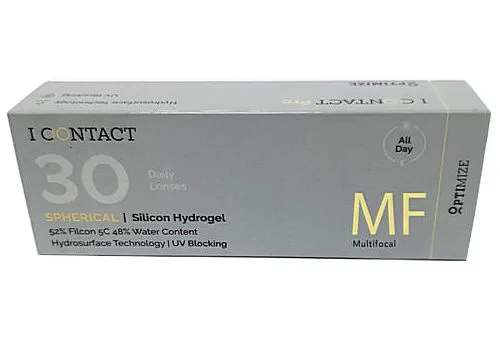 ICONTACT PRO 1 Day MF עדשות מולטיפוקל יומיות מסיליקון הידרוג'ל