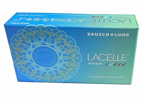 LACELLE TRI-KOLOR לה-סיל עדשות מגע צבעוניות גם בגוונים בהירים