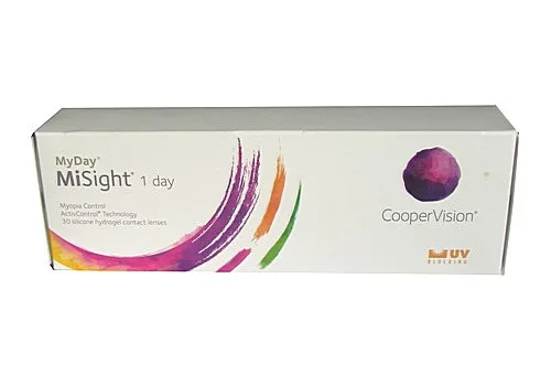 מיוחד My Day MiSight 1 day מיי סייט עדשות מגע יומיות המאטות את קצב עליית המספר אצל ילדים*