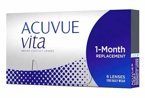 ACUVUE Vita אקיוביו ויטה עדשות מגע חודשיות מסיליקון הידרוג'ל