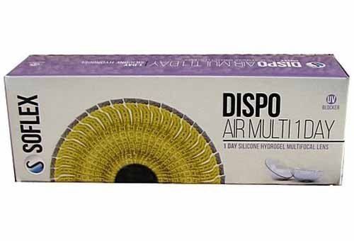DISPO AIR MULTI 1 DAY עדשות מגע דיספו אייר מולטיפוקל יומיות איכותיות