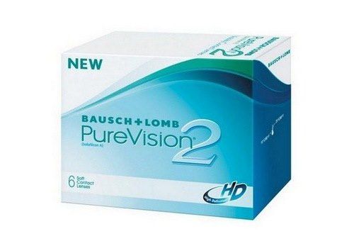 PureVision 2 פיור ויז'ן 2 עדשות מגע חודשיות מסיליקון הידרוג'ל