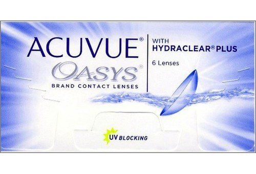 ACUVUE® OASYS® אואזיס עדשות מגע דו שבועיות מסיליקון הידרוג'ל