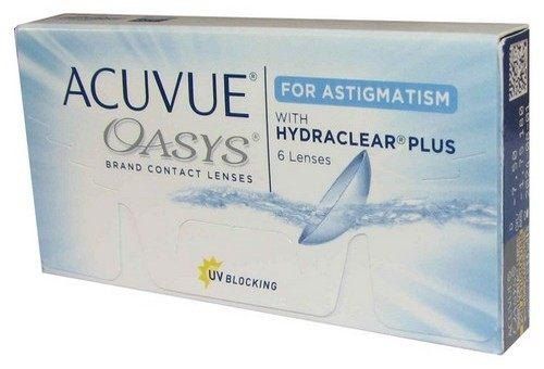ACUVUE® OASYS® for ASTIGMATISM אואזיס עם צילינדר עדשות דו שבועיות