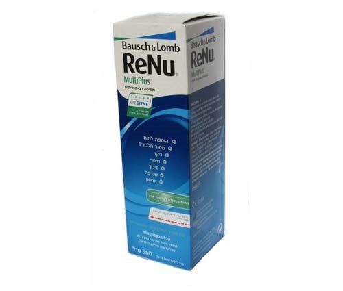 Renu MultiPlus - רניו תמיסת חיטוי וניקוי לעדשות מגע