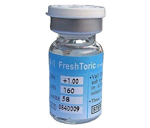 FreshToric פרש טוריק עדשת מגע דו חודשית עם צילינדר