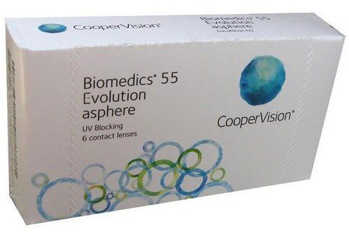 Biomedics 55 ביומדיקס 55 עדשות מגע חודשיות