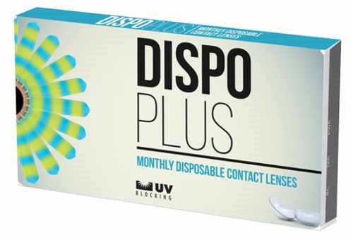 DISPO PLUS דיספו פלוס עדשות מגע הידרוג'ל חודשיות