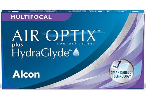 AIR OPTIX plus HydraGlyde AQUA MULTIFOCAL אייר אופטיקס עדשות מולטיפוקל
