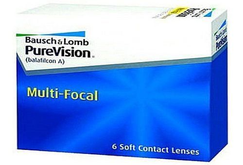 PureVision Multi-Focal פיור ויז'ן עדשות מגע חודשיות סיליקון הידרוג'ל מולטיפוקל